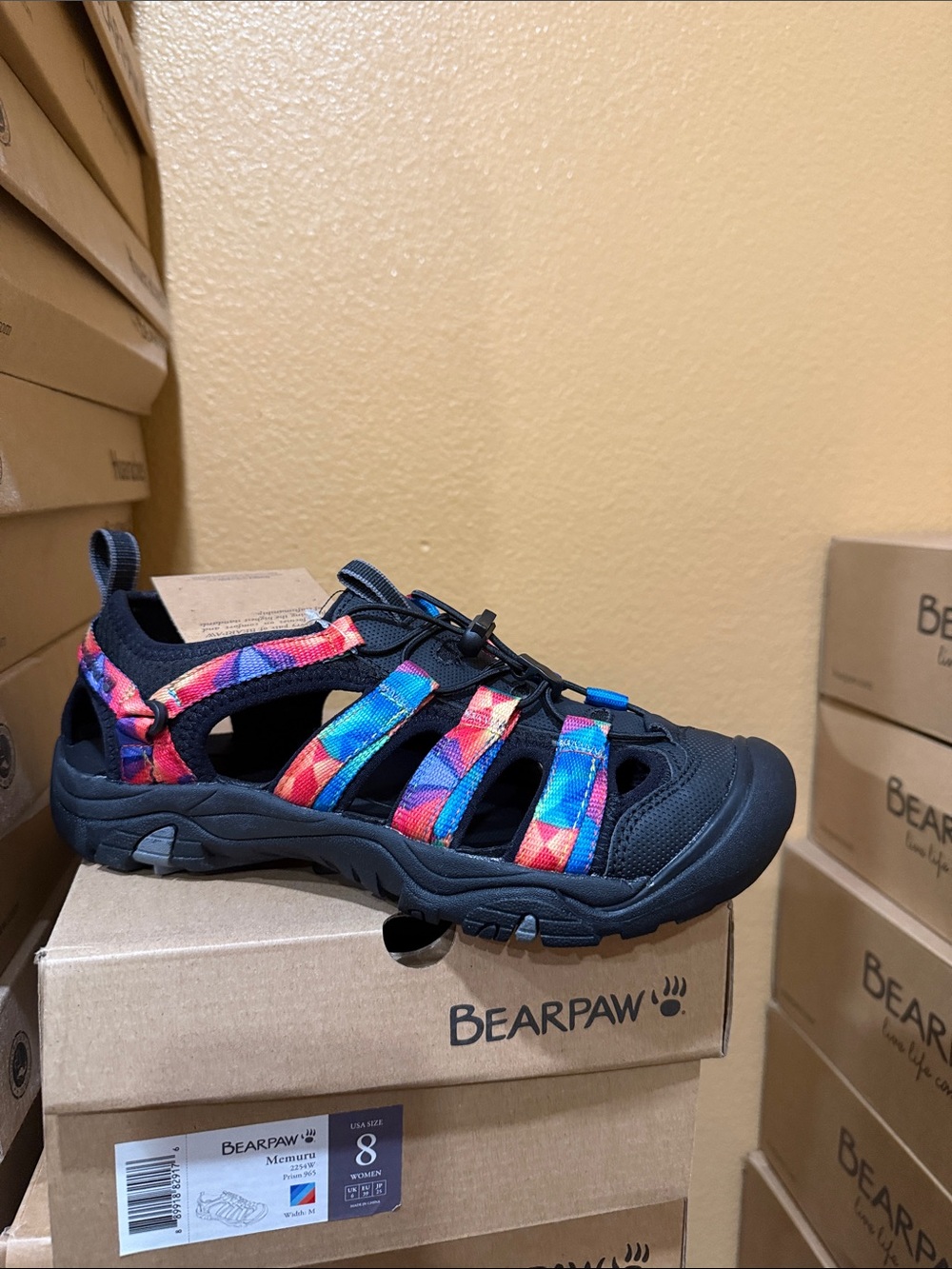 BearPaw Women's Memuru Sandals prism